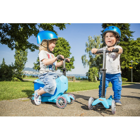 Scooter Micro Mini2Go Deluxe Plus Blue 2023