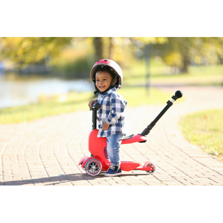 Trottinette Micro Mini2Go Deluxe Plus Red 2023