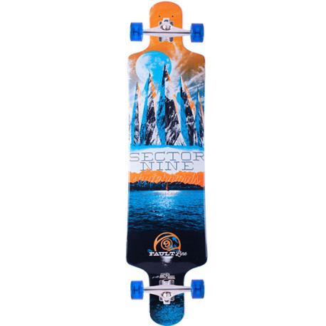 Sector 9 Faultline Orange 39.5'' - Complete 2021