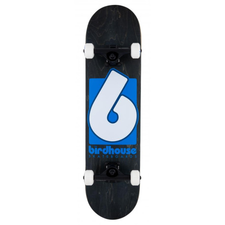 Skateboard Birdhouse Stage 3 B Logo Black/Blue 8'' - Complete 2022