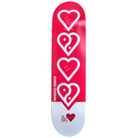 Skateboard Deck Only Heart Supply Chris Chann Pro 8" 2023