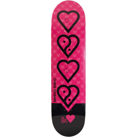 Skateboard Deck Only Heart Supply Chris Chann Pro 8" 2023