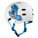 Skateboard-Helm Bullet X Santa Cruz Matt White 2023