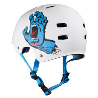 Skateboard-Helm Bullet X Santa Cruz Matt White 2023