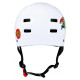 Skateboard-Helm Bullet X Santa Cruz Slasher Youth Gloss White 2023