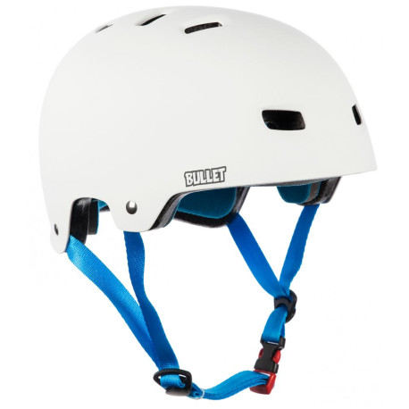 Skateboard-Helm Bullet X Santa Cruz Matt White 2023