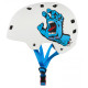 Skateboard-Helm Bullet X Santa Cruz Matt White 2023