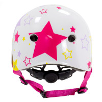 Skateboard helmet Sfr Adjustable Kids White/Pink 2023