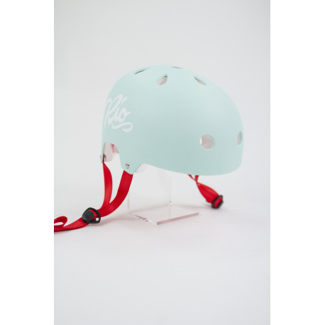 Skateboard-Helm RioRoller Script Teal 2023