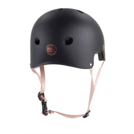Skateboard helmet RioRoller Rose Black 2023