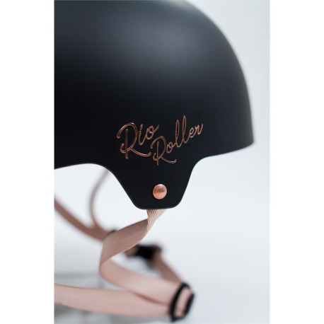 Skateboard helmet RioRoller Rose Black 2023