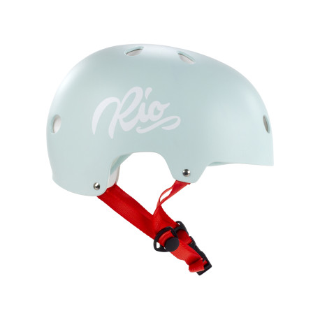 Skateboard-Helm RioRoller Script Teal 2023