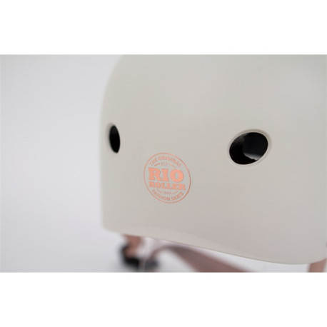 Skateboard helmet RioRoller Rose Black 2023
