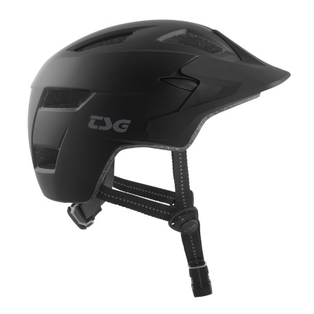 TSG Helm Cadete Solid Color Black Satin 2020