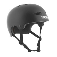 Skateboard-Helm Tsg Evolution Solid Color Black Satin 2024