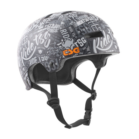 Skateboard helmet Tsg Evolution Graphic Design Stickerbomb 2021