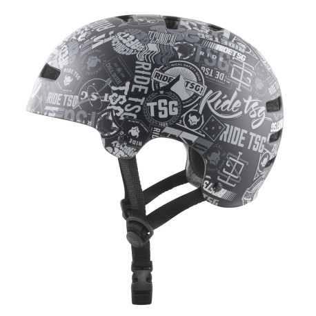Skateboard helmet Tsg Evolution Graphic Design Stickerbomb 2021