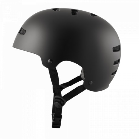 Skateboard-Helm Tsg Evolution Solid Color Dark Black Satin 2024