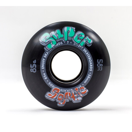 Skateboard Wheels Enuff Super Softie Black 2023