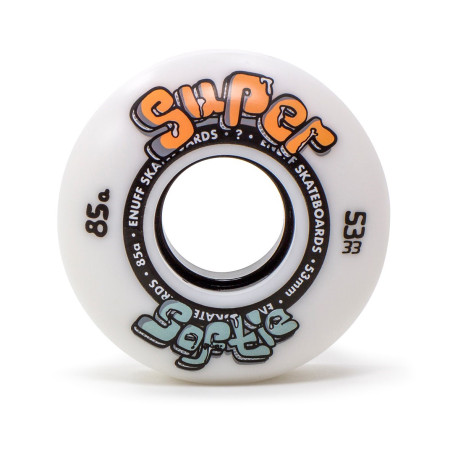 Skateboard Wheels Enuff Super Softie White 2023