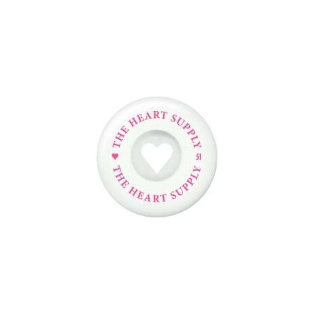 Skateboard Wheels Heart Supply Clean Heart 51mm 4-Pack 2023