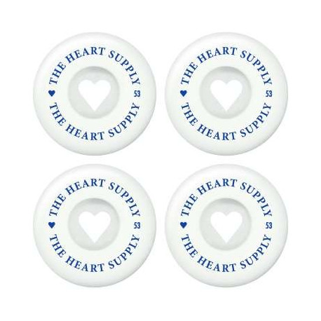Skateboard Wheels Heart Supply Clean Heart 53mm 4-Pack 2023