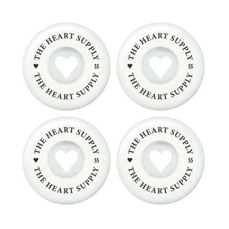 Skateboard Wheels Heart Supply Clean Heart 55mm 4-Pack 2023