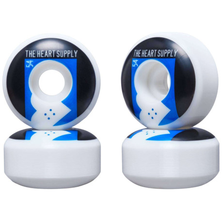 Skateboard Wheels Heart Supply Even 54mm 4-Pack 2023
