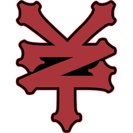 Skateboard Zoo York Logo Sticker 2020