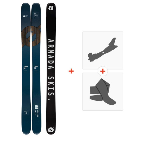 Ski Armada Arv 116 JJ Ul 2022 + Touring Ski Bindings + Climbing Skins  - Ski Men ( without bindings )