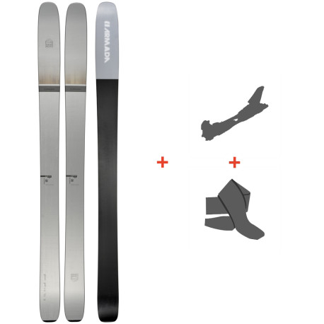 Ski Armada Declivity X 2022 + Fixations ski de rando + Peaux  - Ski sans fixations Homme
