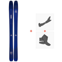 Ski Armada Locator 104 2023 + Touring Ski Bindings + Climbing Skins  - Ski Men ( without bindings )