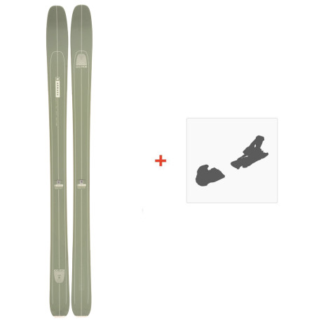 Ski Armada Locator 96 2023 + FIxations de ski  - Ski sans fixations Homme