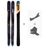 Ski Armada Trace 108 2022 + Fixations ski de rando + Peaux  - Ski sans fixations Homme
