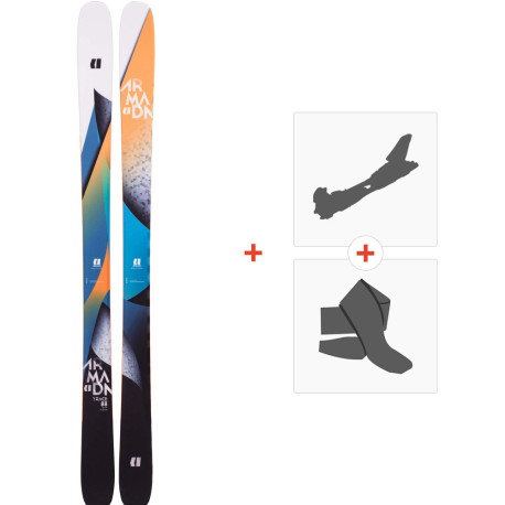 Ski Armada Trace 88 2020 + Touren Skibindungen + Felle  - Ski Männer ( ohne bindungen )