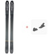 Ski Atomic Backland 85 Dark Blue/Blue 2022 + Fixations de ski