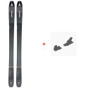 Ski Atomic Backland 85 Dark Blue/Blue 2022 + Fixations de ski