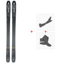 Ski Atomic Backland 85 Dark Blue/Blue 2022 + Fixations de ski randonnée + Peaux