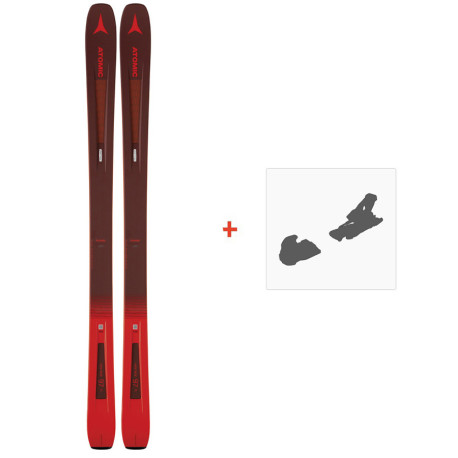 Ski Atomic Vantage 97 TI 2019 + FIxations de ski  -
