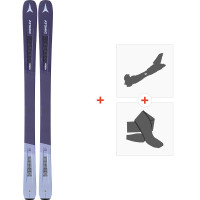 Ski Atomic Vantage WMN 90 TI 2020 + Fixations ski de rando + Peaux -