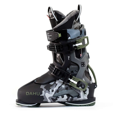 Chaussures de Ski Dahu Ecorce 01 M135 Black Green Camo 2023 