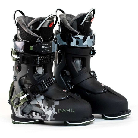 Chaussures de Ski Dahu Ecorce 01 M135 Black Green Camo 2023 