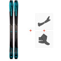 Ski Dynafit Blacklight 88 W 2022 + Fixations de ski randonnée + Peaux