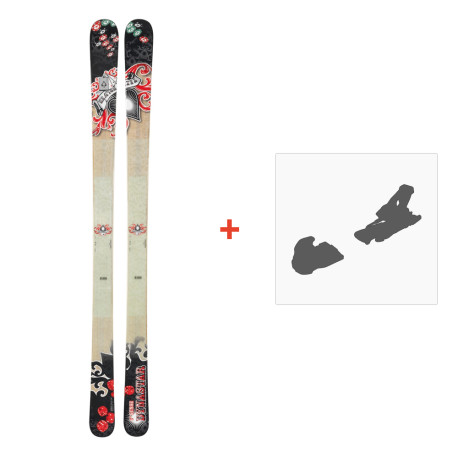 Ski Dynastar 6th Sense Spin 2010 + FIxations de ski  -