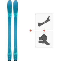 Ski Dynastar Legend W84 2020 + Touring Ski Bindings + Climbing Skins  - All Mountain + Touring