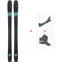 Ski Dynastar Legend W88 2020 + Fixations ski de rando + Peaux  - All Mountain + Rando