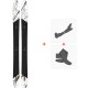 Ski Dynastar M-Free 118 2022 + Touring Ski Bindings + Climbing Skins  -
