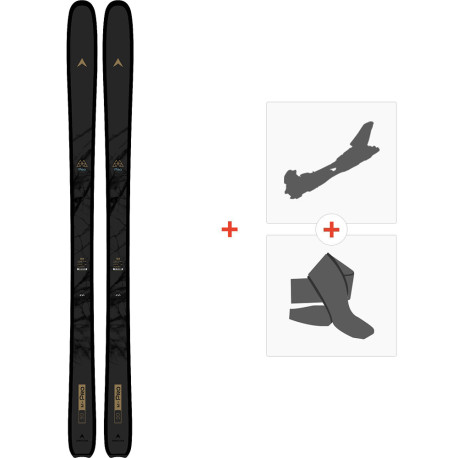 Ski Dynastar M-Pro 90 2022 + Touring Ski Bindings + Climbing Skins  -