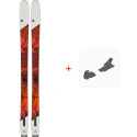 Ski Dynastar M-Vertical 88 F-Team 2023 + FIxations de ski 