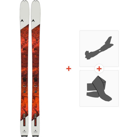 Ski Dynastar M-Vertical 88 F-Team 2023 + Fixations ski de rando + Peaux 